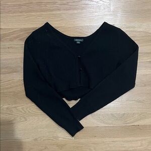 Wild Fable Black Crop Top